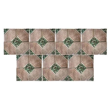 Raffaele Prete - 30 piastrelle in ceramica , Naples. primi 20° secolo