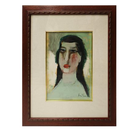 Sebastiano Milluzzo (Catania 1915 - Catania 2011)  - Volto di donna