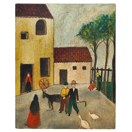 Personaggi con animali, 20° secolo