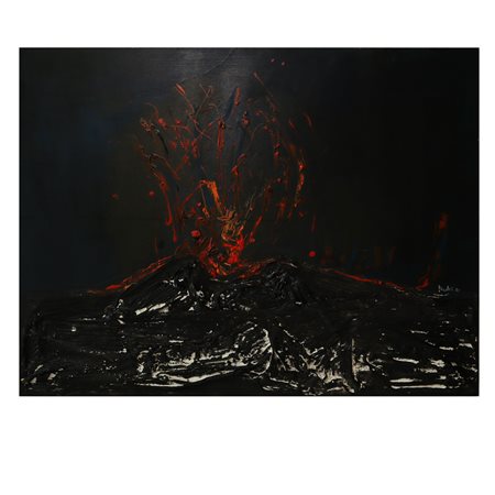 Antonio  Nicoletti (Catania 30/4/1953)  - Etna notturna, 2020