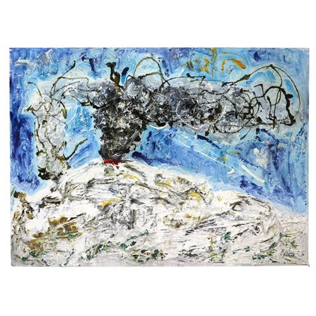 Antonio  Nicoletti (Catania 30/4/1953)  - Etna, lingua di fumo, 2002