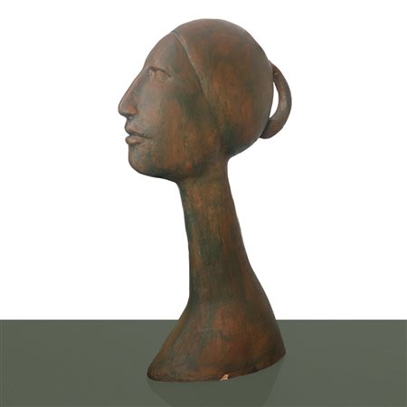 Cesare D'Angelo (Catania 1940 - 2006)  - Testa di donna