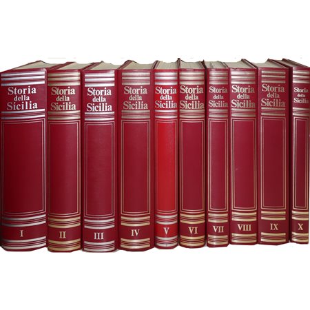 Storia della Sicilia, volumi 10, Rosario Romeo