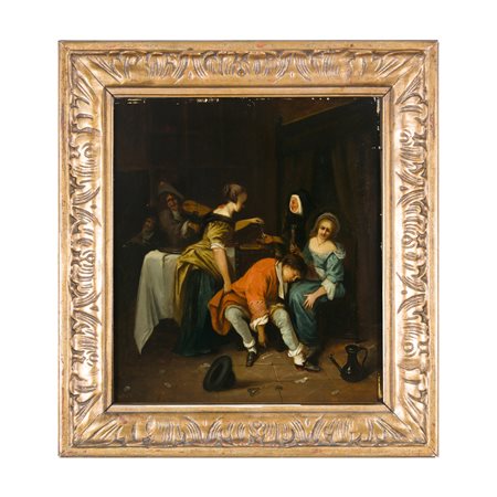Jan Havickszoon Steen (Leida 1626 - 1679) seguace di