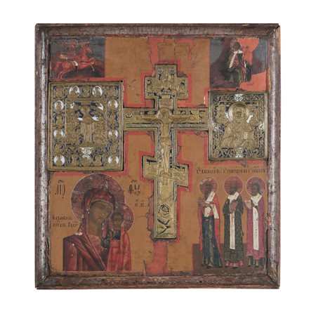 Icona, Russia centrale, metà del XIX secolo