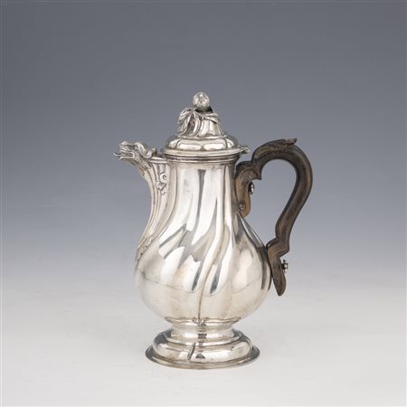 Caffettiera in argento, Milano, fine del XVIII inizio del XIX secolo