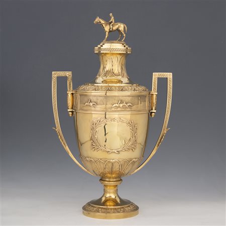 Trofeo in argento dorato, Londra, 1860