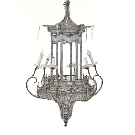 Lampadario a pagoda, XX secolo