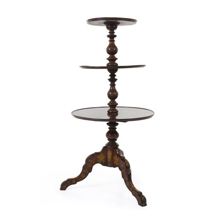 Étagère a tre piani, Inghilterra, XIX secolo