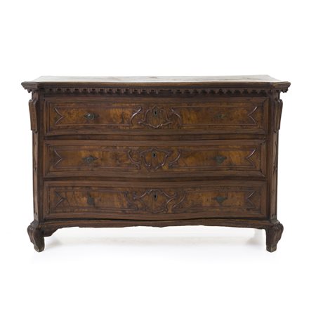 Cassettone, Lombardia, XVIII secolo