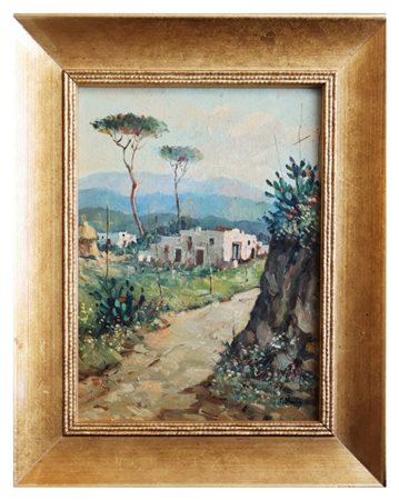 Tobia Scoppa (Napoli, 1945), Paesaggio di Avellino