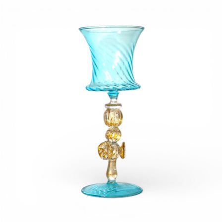 Calice in vetro di Murano