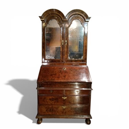 Bureau trumeau in mogano