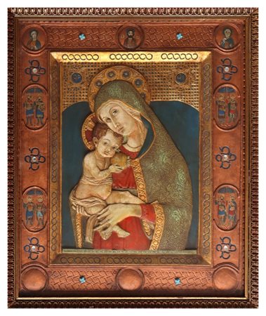 Icona raffigurante Madonna con Bambino