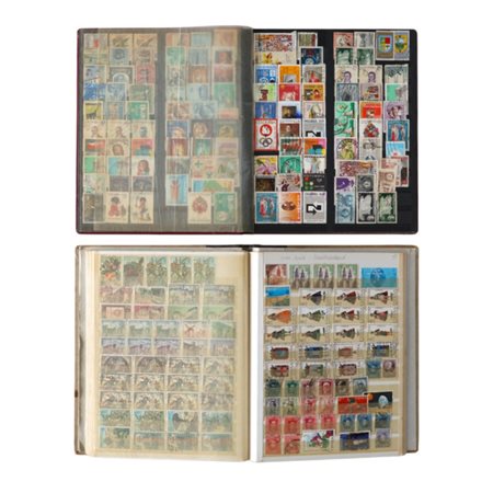 Due classificatori con francobolli