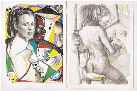 UGO ATTARDI (1923-2006) - Lotto unico composto da 2 opere grafiche