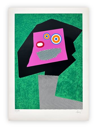 ENRICO BAJ (1927-2003) - Personaggio, 1969
