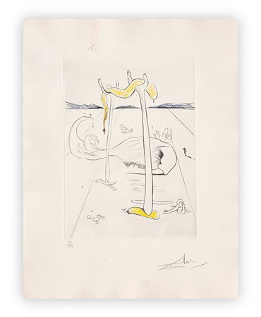 SALVADOR DALÌ (1904-1989) - Senza Titolo, 1974