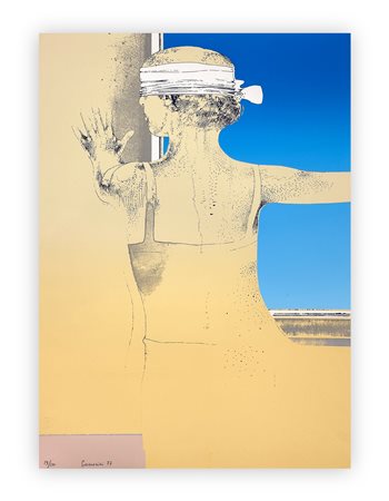 LEONARDO CREMONINI (1925-2010) - Senza Titolo, 1977