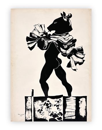 LUCA CRIPPA (1924-2002) - Senza Titolo, 1967