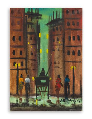 AUTORE INDECIFRATO - Senza Titolo