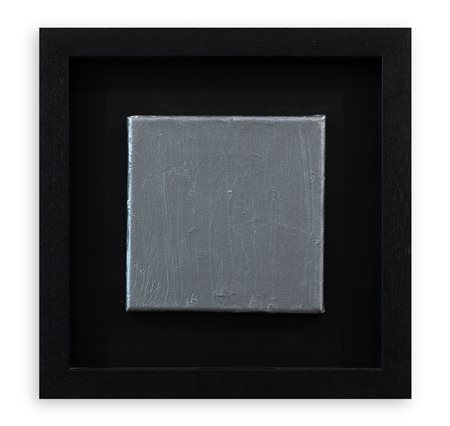 BERNARD AUBERTIN (1934-2015) - Monocromo argento, 2000