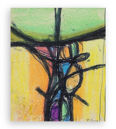 POMPEO BORRA (1898-1973) - Forme, 1958