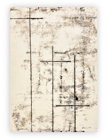 VENTURINO VENTURI (1918-2002) - Senza Titolo, 1987