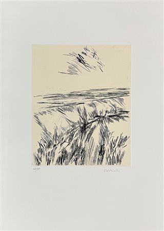 ARNOLDO CIARROCCHI (1916-2004) - Paesaggio all'Asola, 1996