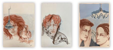 PAOLA GROTT (1951-2022) - Lotto unico di 3 opere