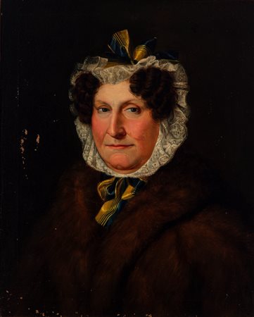 Scuola italiana, secolo XIX - Ritratto femminile