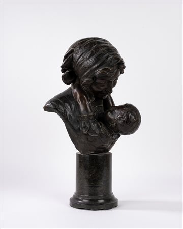 Sabatino De Angelis (Napoli 1838 - 1915)  - Maternità