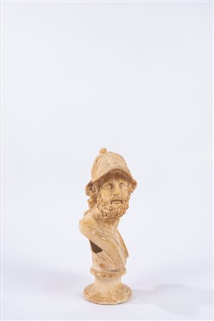 Busto di Menelao in gesso