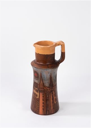 Caraffa in ceramica, Guerrino Bardeggia