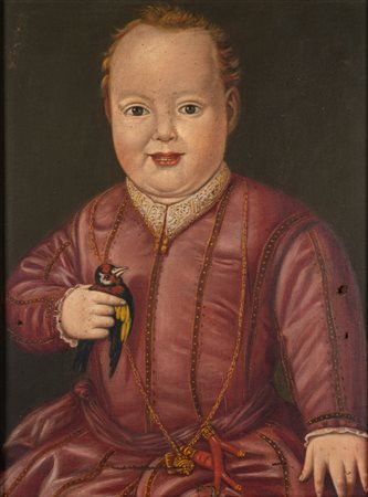 Da Bronzino - Ritratto di Giovanni de' Medici (bambino con cardellino)