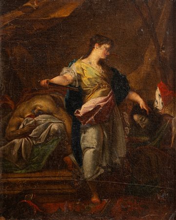 Scuola italiana, secolo XVIII - Giuditta e Oloferne