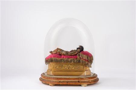 Ceroplastica anatomica raffigurante Cristo deposto, secolo XVIII