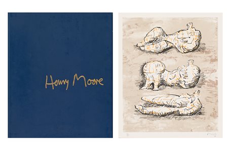 HENRY MOORE, Litografia & monografia