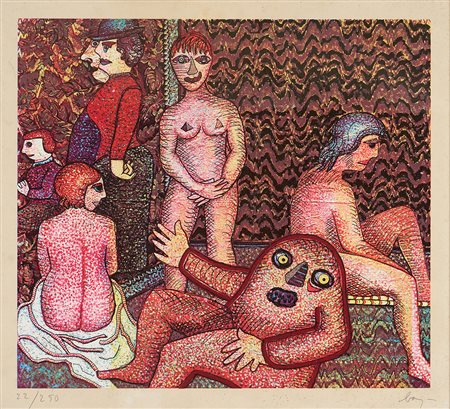 ENRICO BAJ, Le modelle