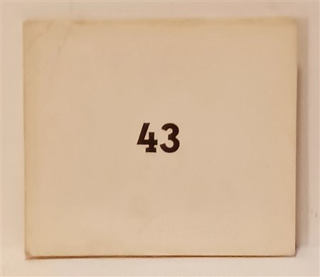 CLAUDIO PARMIGGIANI, Impronte n. 43 (Libro d’artista)