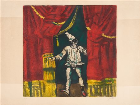 FRANCO GENTILINI, Pulcinella da "Le Maschere di Gentilini"