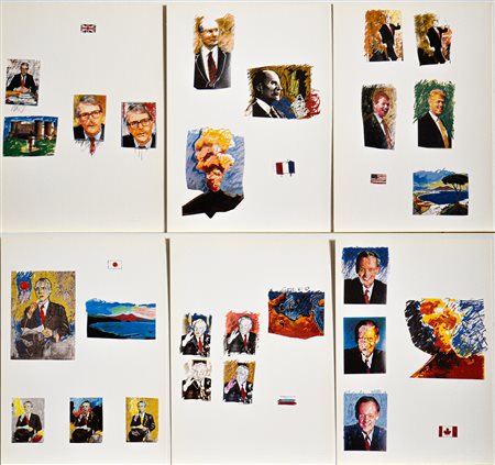 MARIO SCHIFANO, Vertice dei G7