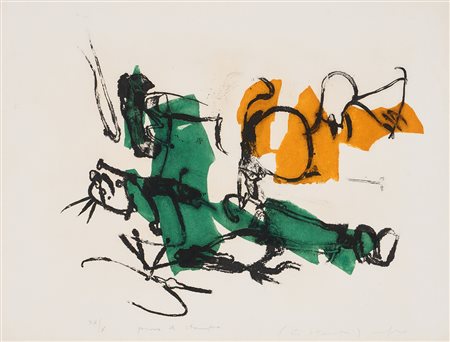 AFRO BASALDELLA, Sosta a Corinto