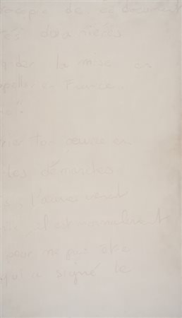 FAUSTO BERTASA, Senza titolo (Parole dipinte) (Documentes dua series)