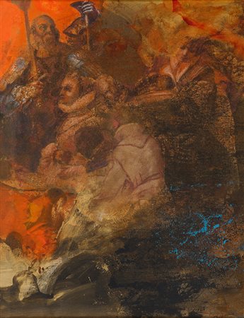 IVANO FABBRI (FABBRIANO), Trasposzione di pittura