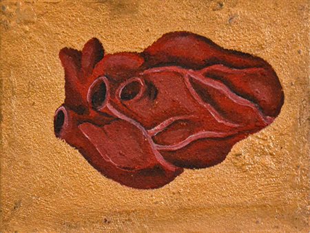 FLORENCIA MARTINEZ, Senza titolo n. 15 (Cuore rosso)