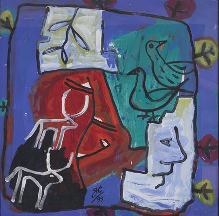 JEAN GAUDAIRE THOR, "Projet pour mosaique"