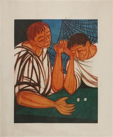 MIGNECO GIUSEPPE Messina (Me) 1903 Senza titolo Incisione acquatinta...