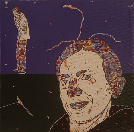 MOLINARI MAURO Roma (Roma) 1942 Senza titolo 2010 Acrilico su tela...