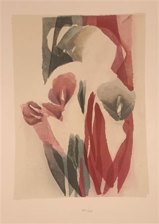 BENATI DAVIDE Reggio Emilia (Re) 1949 Senza titolo Serigrafia su carta es....